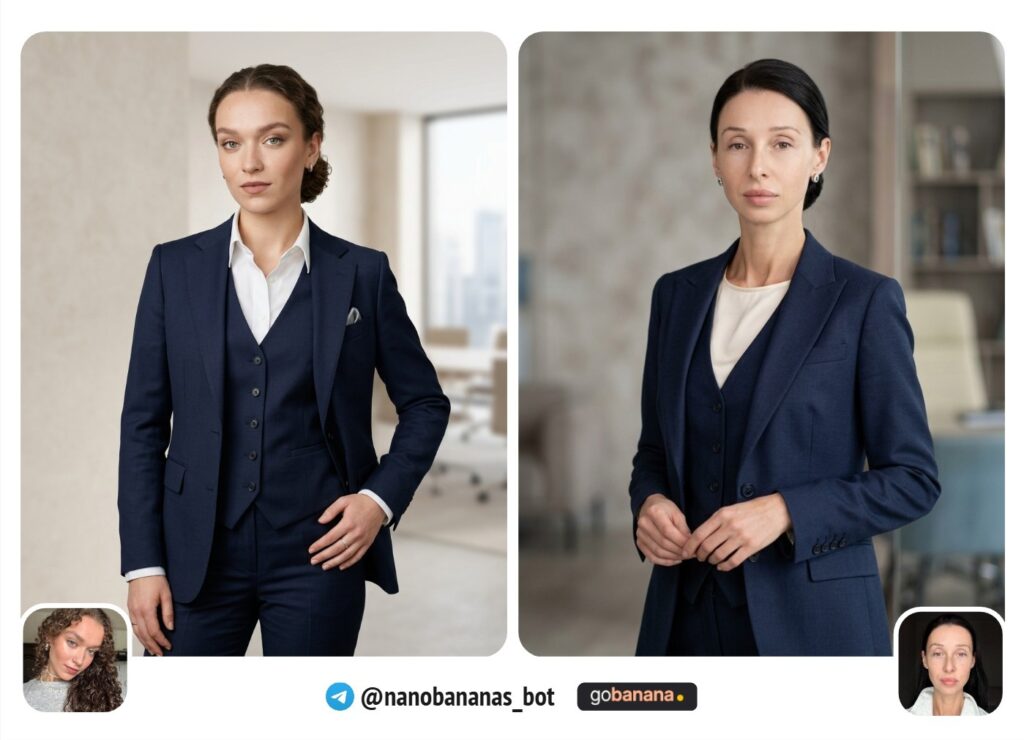 Деловой портрет для женщины