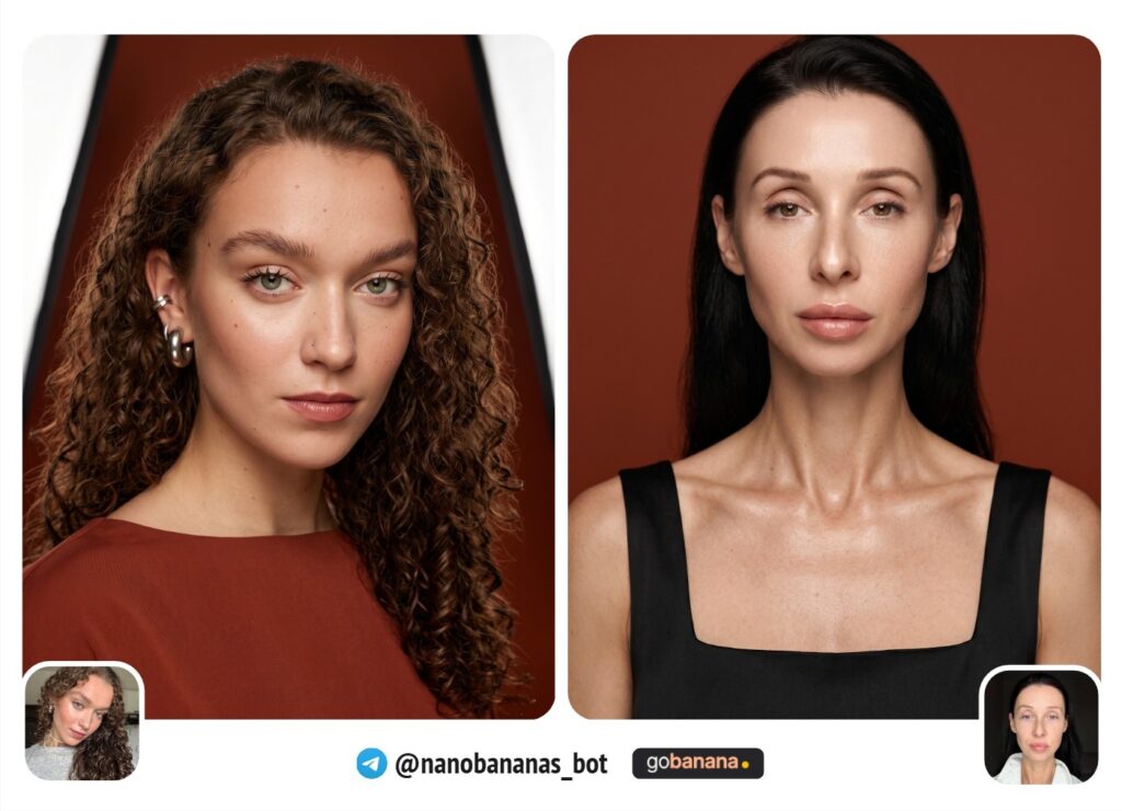 Глянцевый журнальный портрет