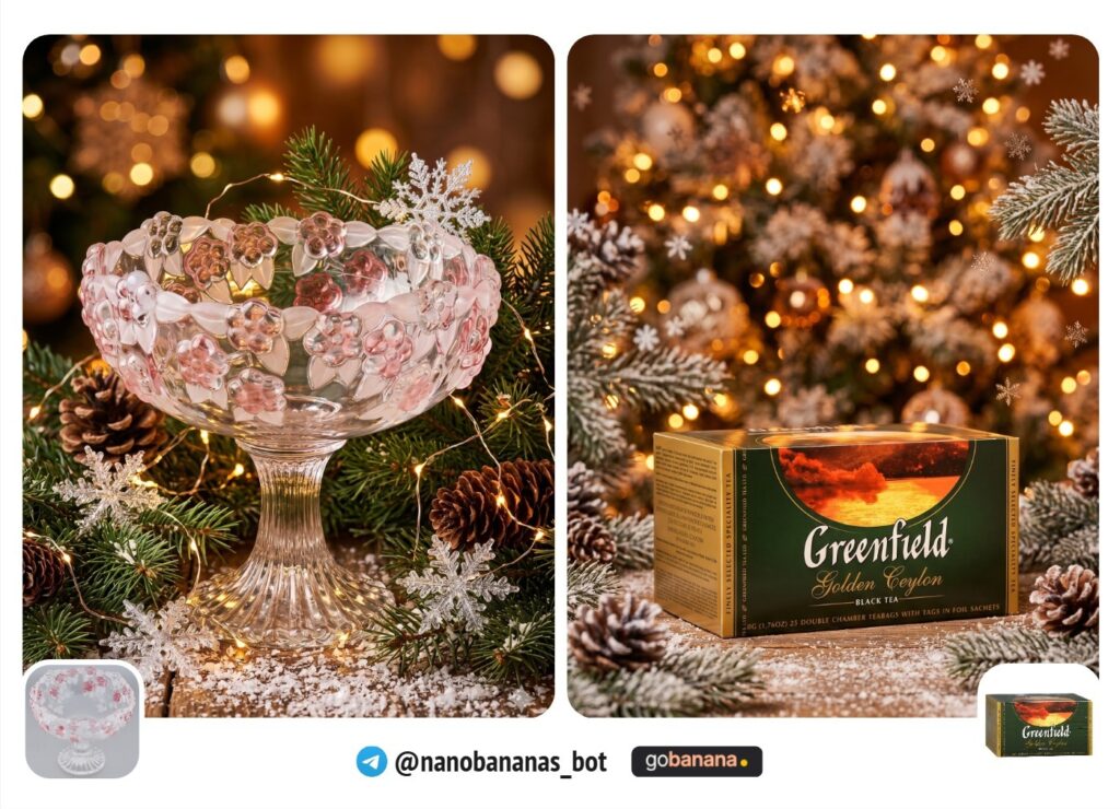 Праздничная карточка — Новый год