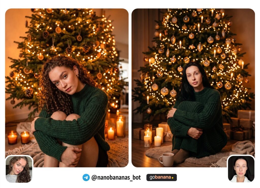 Зимний вечер у ёлки