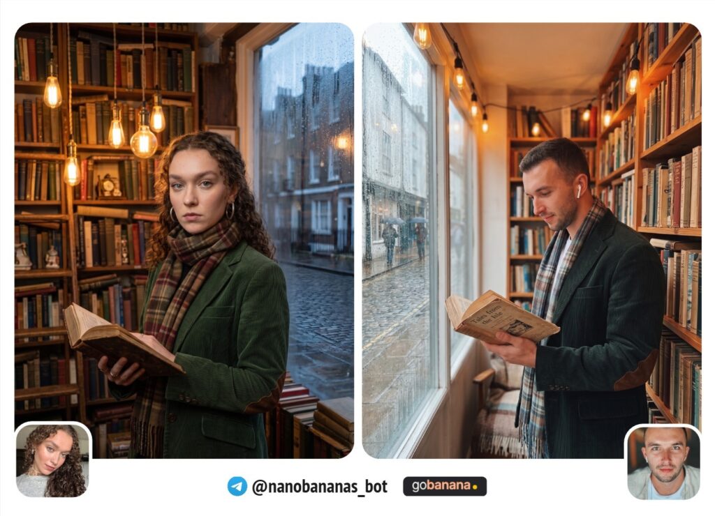 Владелец книжной лавки в Эдинбурге