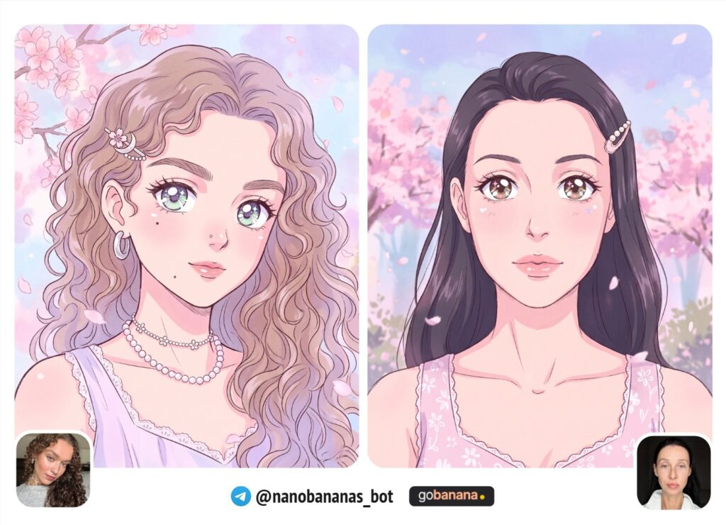 Ретро-аниме 90-х — сёдзё с акварельным фоном