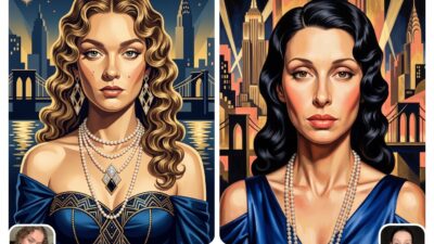 Портрет по фото с помощью ИИ