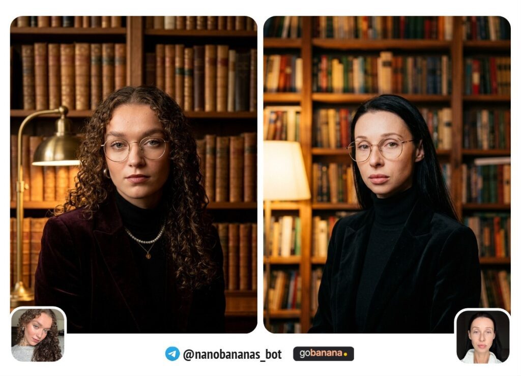 Библиотека или кабинет с книгами