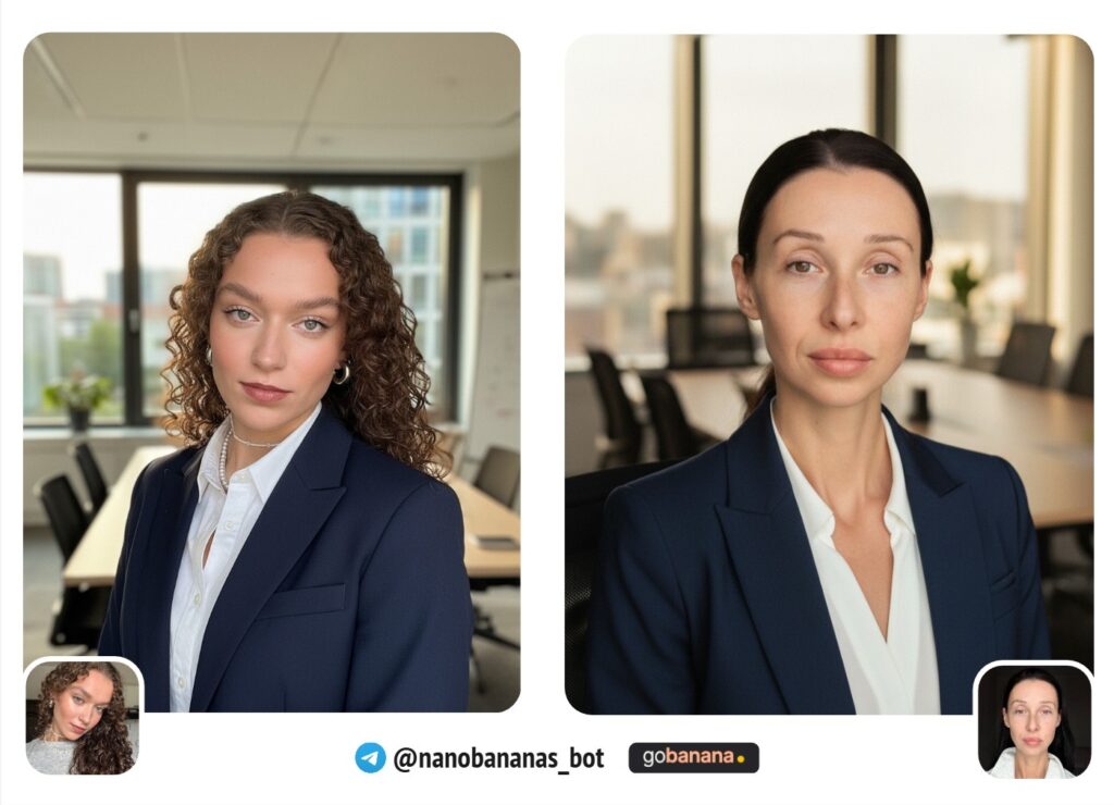 классический офисный портрет