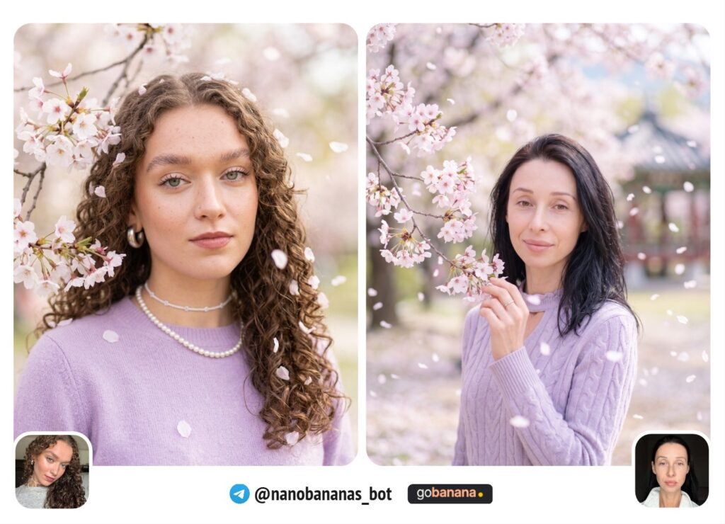 Весенний аватар с цветением