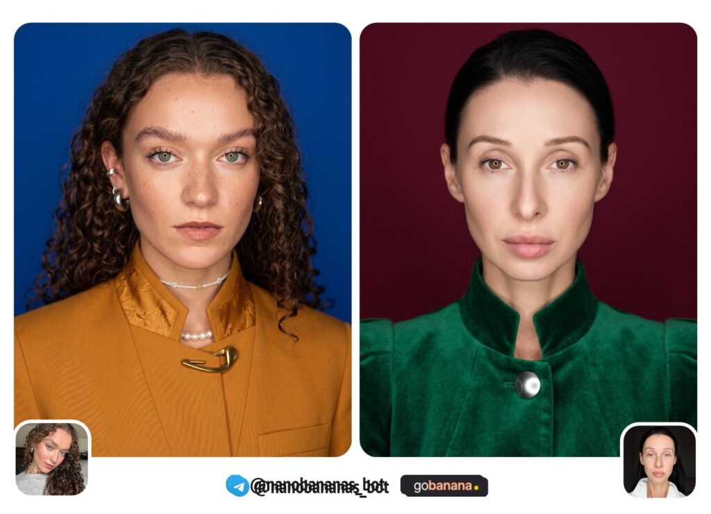 Fashion editorial с цветным фоном