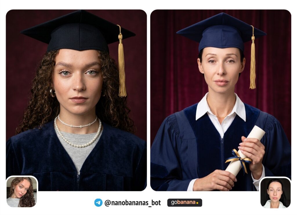 Выпускной / академический портрет