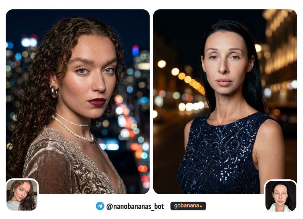 Глянцевый портрет