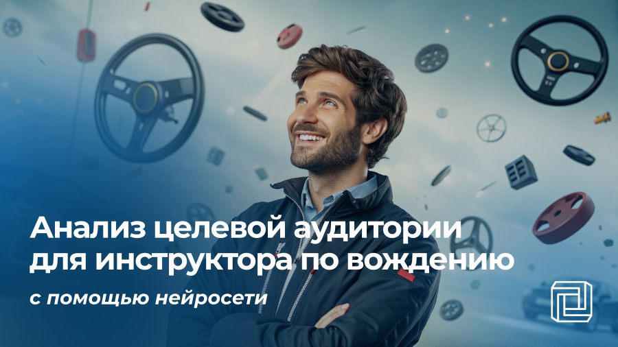 Анализ целевой аудитории инструктора по вождению автомобиля делает нейросеть