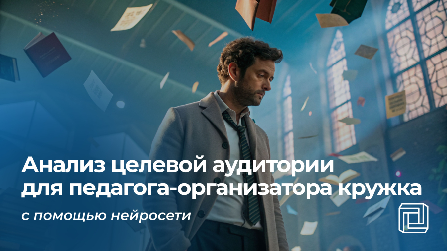 Анализ целевой аудитории педагогу-организатору делает нейросеть