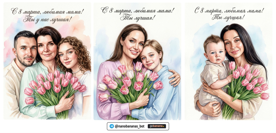 Промты к 8 марта: 25 готовых вариантов для фотосессии и открыток (2026)