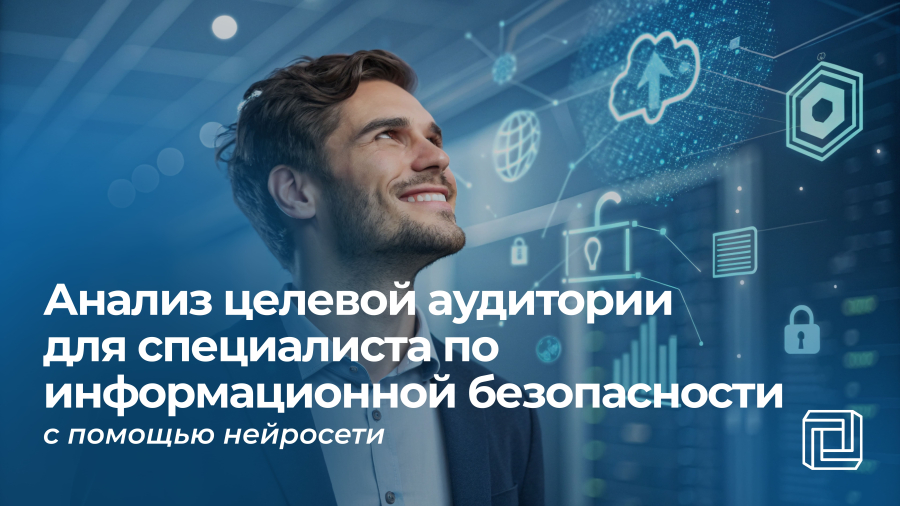 Анализ целевой аудитории специалиста по информационной безопасности делает нейросеть