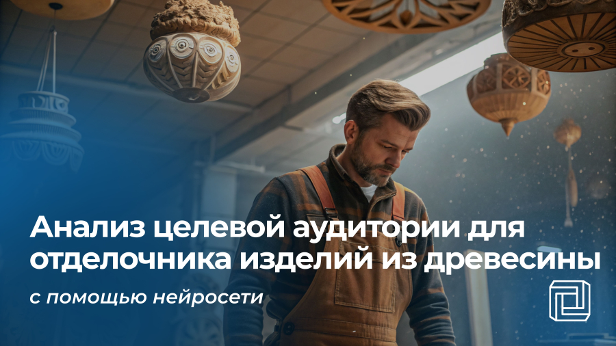 Анализ целевой аудитории отделочника изделий из древесины делает нейросеть