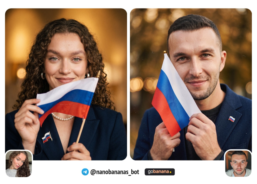 Нейрофото на день народного единства - 15 сцен для фото 2026