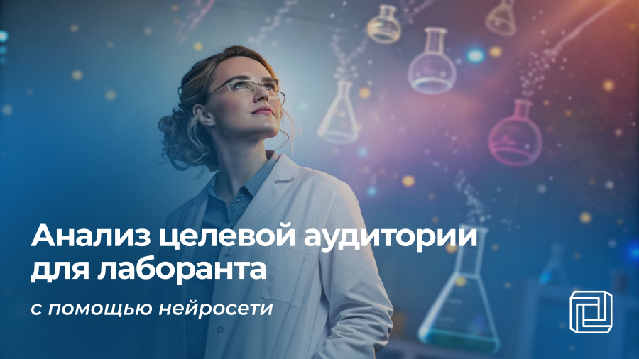 Анализ целевой аудитории лаборанта делает нейросеть
